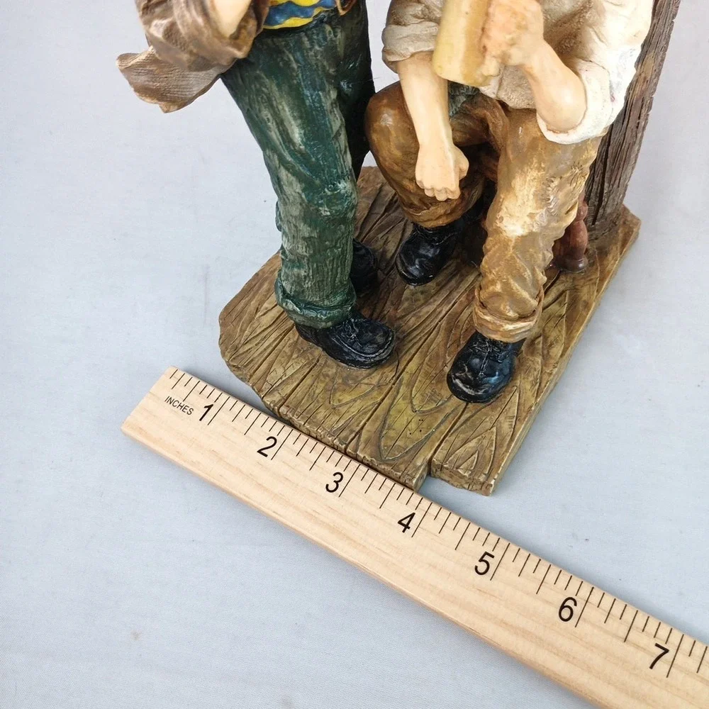 VTG Nautical Figurine Old Salts Tavern Tales Drinking Buddies Beachcombers 1995